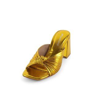 Jeffrey Campbell Antique Gold Sandals